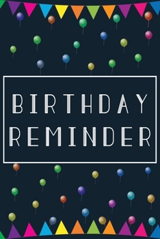 Paperback Birthday Reminder Book