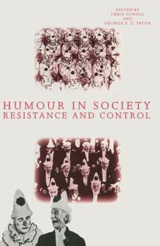 Paperback Humour in Society: Resistance and Control Book