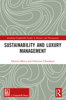 Paperback Sustainability and Luxury Management Book