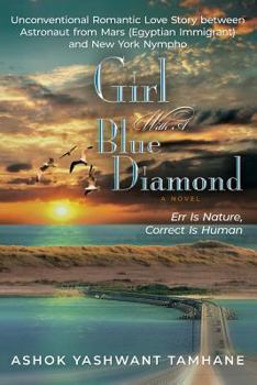 Paperback Girl with a Blue Diamond Book