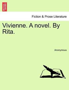 Paperback Vivienne. a Novel. by Rita. [French] Book