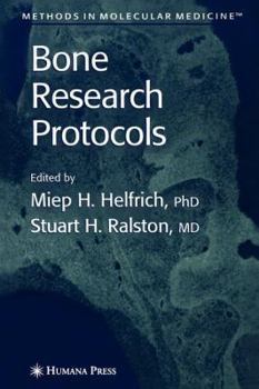 Paperback Bone Research Protocols Book