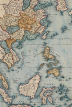 1809 map of the East Indies and China from the best authorities: A Poetose Notebook (50 pages/25 sheets)