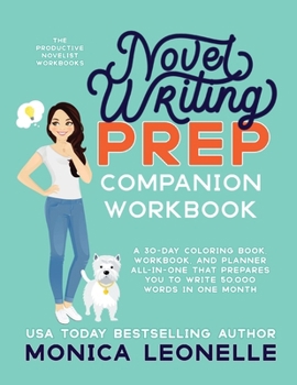 Paperback Novel Writing Prep Companion Workbook Book