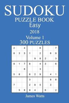 Paperback 300 Easy Sudoku Puzzle Book - 2018 Book