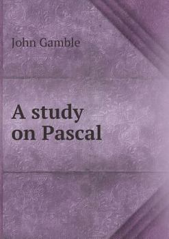 Paperback A Study on Pascal Book