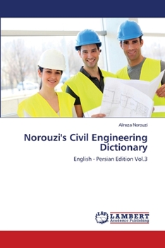 Paperback Norouzi's Civil Engineering Dictionary Book