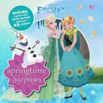 Paperback Disney Frozen Springtime Surprises Book