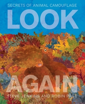 Hardcover Look Again: Secrets of Animal Camouflage Book