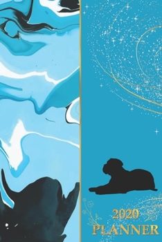 2020 Planner: 2020 Sunday Start Monthly Calendar and Organizer | Bullmastiff Gift for Women