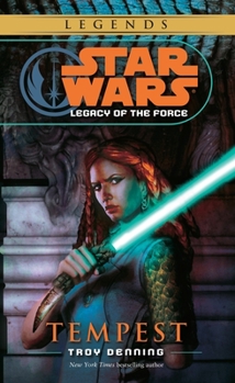 Mass Market Paperback Tempest: Star Wars Legends (Legacy of the Force) Book