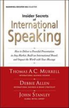 Hardcover Insider Secrets of International Speaking Book