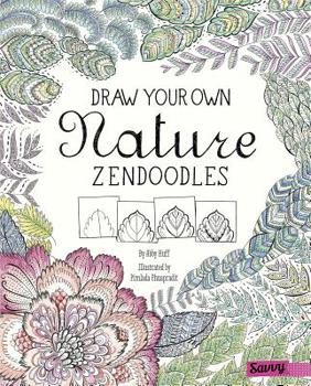 Hardcover Draw Your Own Nature Zendoodles Book