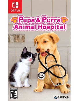 Game - Nintendo Switch Pups & Purrs Animal Hospital Book