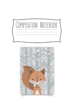 Paperback Composition Notebook: Foxes Gift for Woman Blank Lined Notebook Journal & Planner - 6 x 9 inches, College Ruled Lined,110 Pages Book