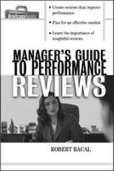 Paperback Manager's Guide to Performance Reviews Book