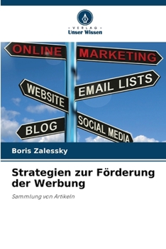 Paperback Strategien zur Förderung der Werbung [German] Book