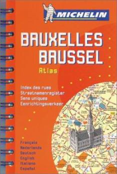Michelin Brussels City Map - Laminated (Michelin Write & Wipe)