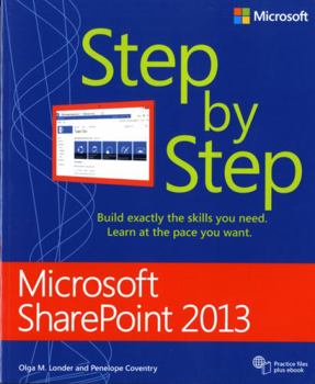 Paperback Microsoft Sharepoint 2013 Step by Step Book