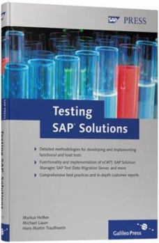 Hardcover Testing SAP Solutions Book