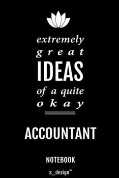 Paperback Notebook for Accountants / Accountant: awesome handy Note Book [120 blank lined ruled pages] Book