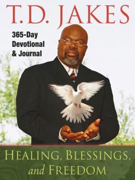 Paperback Healing, Blessings, and Freedom: 365-Day Devotional and Journal Book