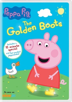 DVD Peppa Pig: Golden Boots Book