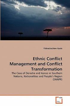 Paperback Ethnic Conflict Management and Conflict Transformation Book