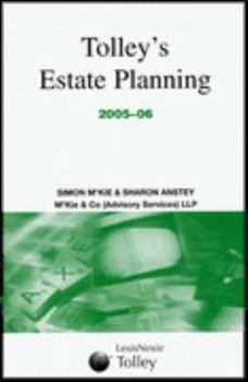 Paperback Tolley's Estate Planning 2005-06 Book