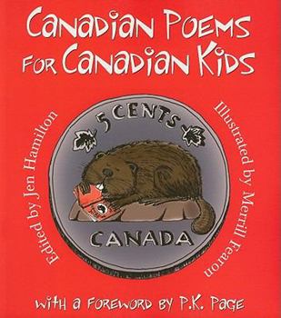 Paperback Canadian Poems for Canadian Kids Book