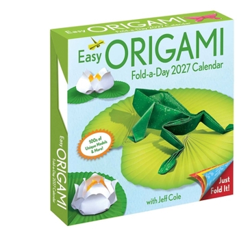 Paper Catalog Easy Origami 2027 Fold-A-Day Calendar Book