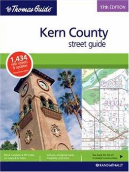 Paperback Thomas Guide Kern County, California Book