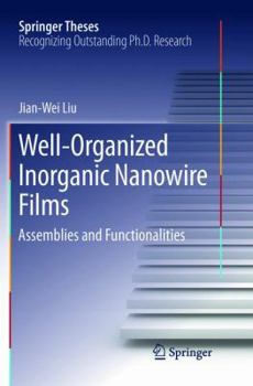 Paperback Well-Organized Inorganic Nanowire Films: Assemblies and Functionalities Book