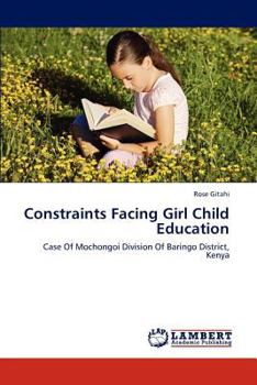Paperback Constraints Facing Girl Child Education Book