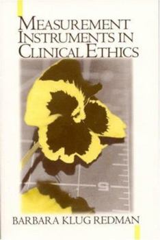 Hardcover Measurement Tools in Clinical Ethics Book