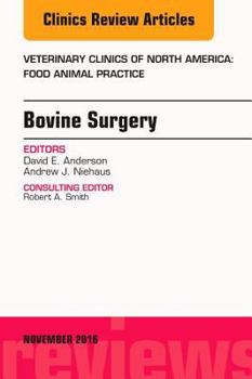 Hardcover Ruminant Surgery, an Issue of Veterinary Clinics of North America: Food Animal Practice: Volume 32-3 Book