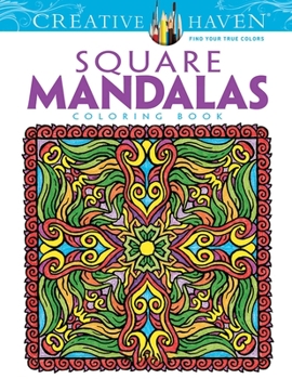 Paperback Creative Haven Square Mandalas Coloring Book