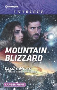 Mass Market Paperback Mountain Blizzard [Large Print] Book