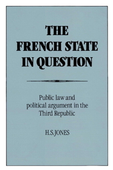 Paperback The French State in Question Book