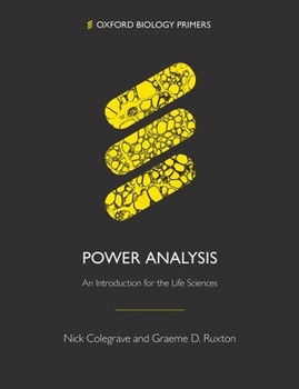 Paperback Power Analysis: An Introduction for the Life Sciences Book