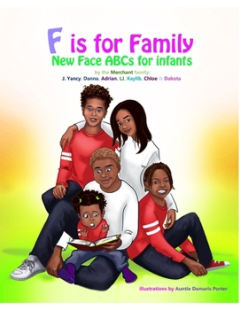 Paperback F is for Family: New Face ABCs for Infants Book