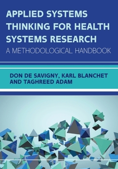 Paperback Applied Systems Thinking for Health Systems Research Book