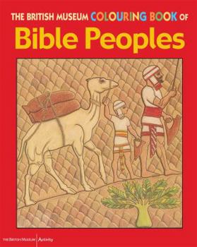 Paperback The British Museum Colouring Book of Bible Peoples Book