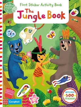 Paperback The Jungle Book: First Sticker Activity Book