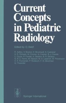 Paperback Current Concepts in Pediatric Radiology Book