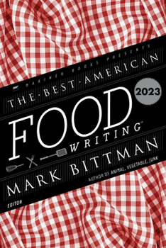 Paperback The Best American Food Writing 2023 Book