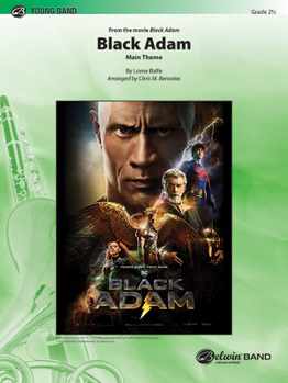 Paperback Black Adam: Main Theme, Conductor Score & Parts Book