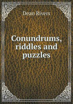 Paperback Conundrums, riddles and puzzles Book