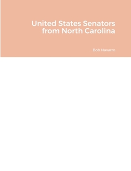 Paperback United States Senators from North Carolina Book