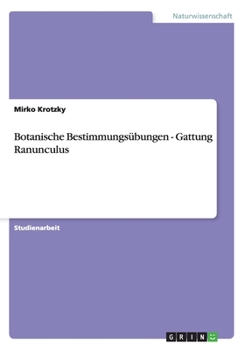 Paperback Botanische Bestimmungsübungen - Gattung Ranunculus [German] Book